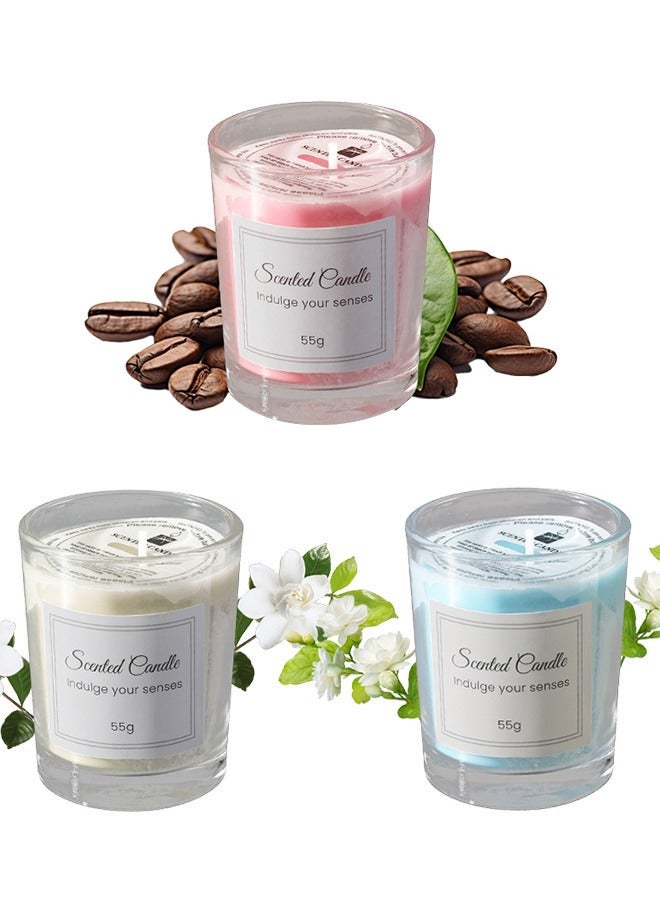 BiuTFon Scented Candles for Home, Natural Soy for Home Scented, Gift for Stress Relief,Meditation, Yoga, Relaxing SPA, Aroma Candle for Men and Women, Aromatherapy Candle for Home Scented,Natual Soy Candles Gifts for Anniversary, Birthday, Mother's Day, Bath,Spa, Meditation Bundle - Image 2