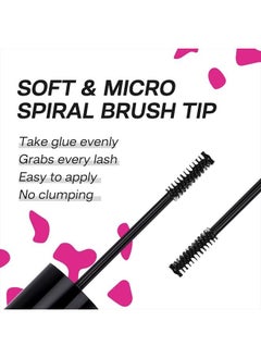 Calailis Lash Glue, Cluster Lash Glue for DIY Lash Extensions Super Strong Hold 48 Hours Long Lasting Lash Extension Glue for Lash Cluster Waterproof Non-Irritating Fast Drying Lash Glue  - Image 3