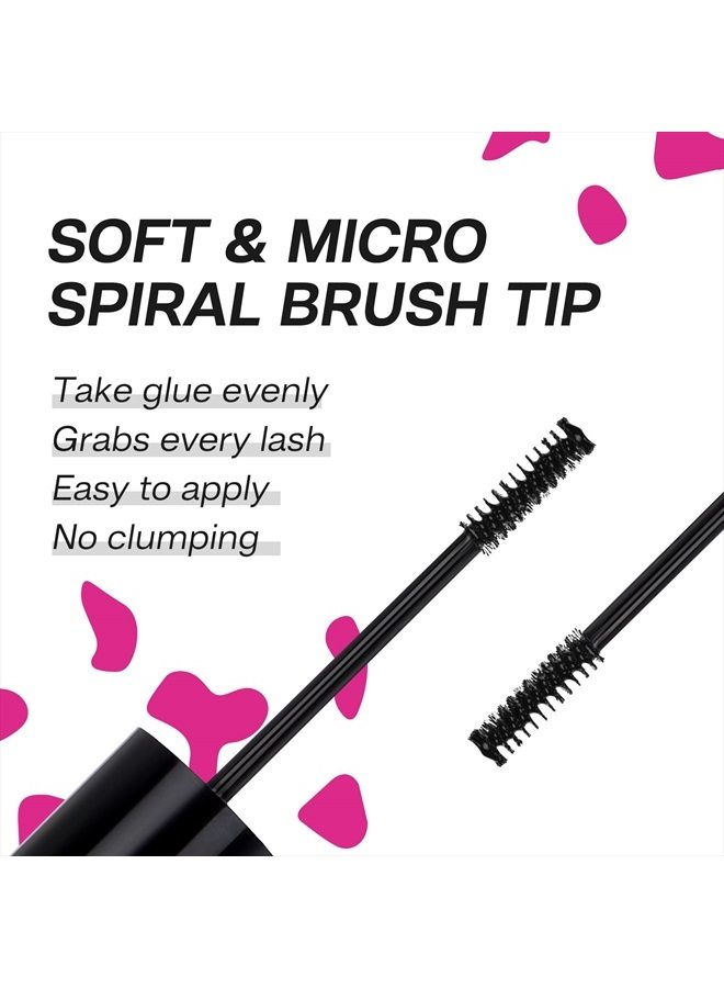 Calailis Lash Glue, Cluster Lash Glue for DIY Lash Extensions Super Strong Hold 48 Hours Long Lasting Lash Extension Glue for Lash Cluster Waterproof Non-Irritating Fast Drying Lash Glue - Image 3