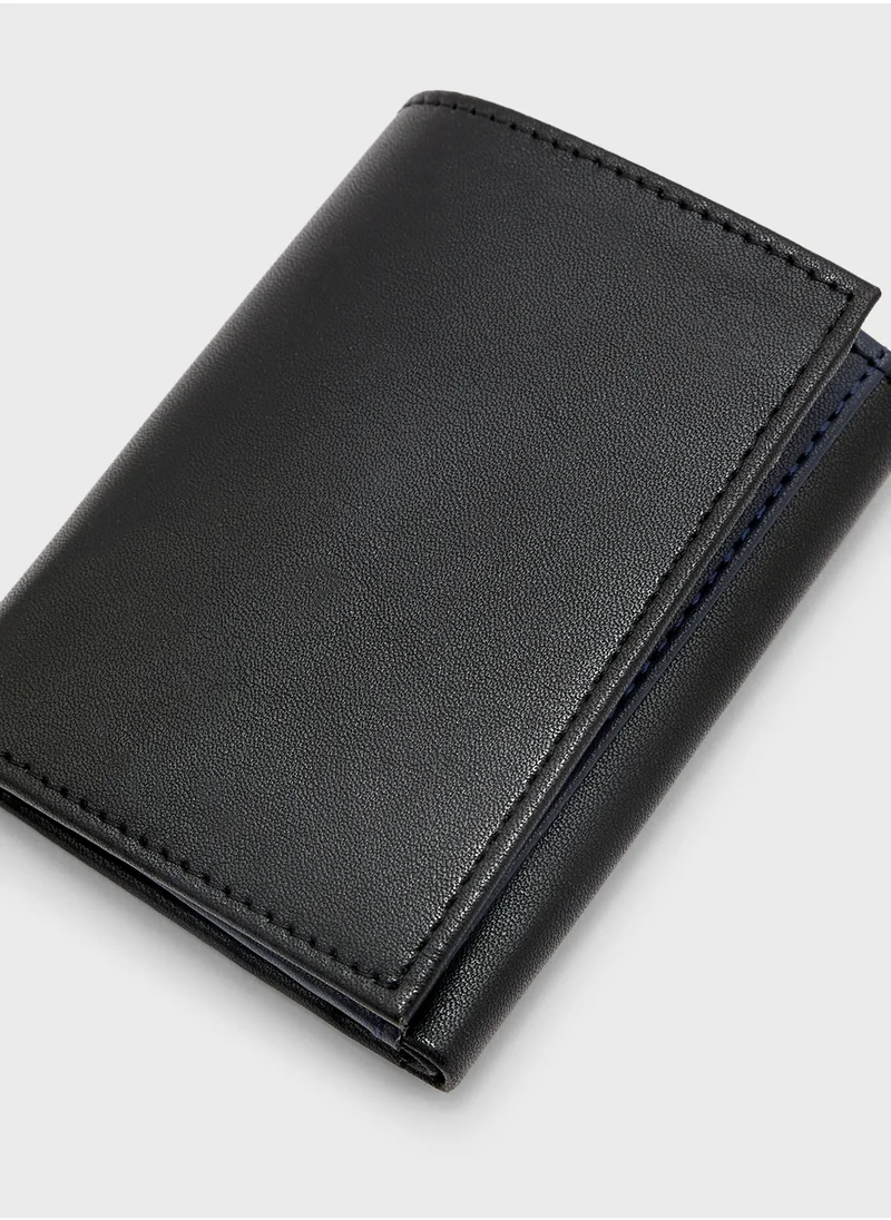 Robert Wood Two Tone Tri-Fold Wallet