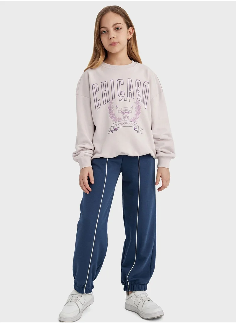 ديفاكتو Girl Loose Fit Sweatpants