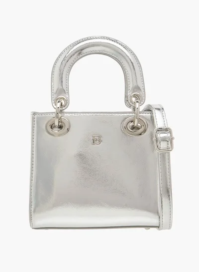 Flora Bella By Shoexpress Womens Monogram Handbag With Magnetic Closure