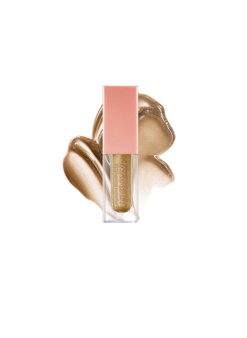 LAKYOU BEAUTY - LAKYOU BEAUTY Metallic Glow Liquid Eyeshadow     Bold and Shimmery Metallic Finish - Image 1