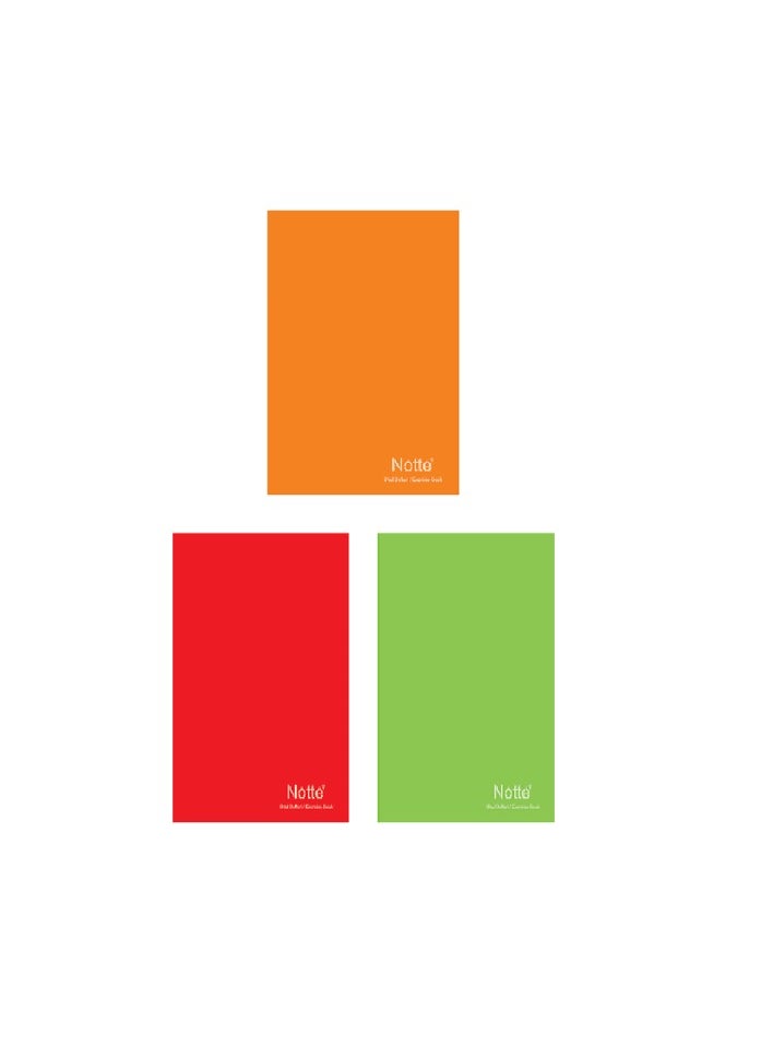 Eco School Lined Stapled Notebook A5 , 80 Sheets