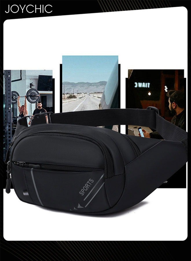 Joychic حقيبة خصر خارجية للرجال