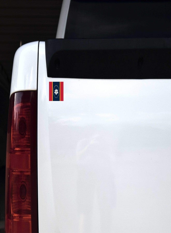 StickerTalk in God We Trust Mississippi Flag Vinyl Stickers, 1 Sheet of 2 Stickers, 2.5 inches by 1.5 inches Each - Image 2