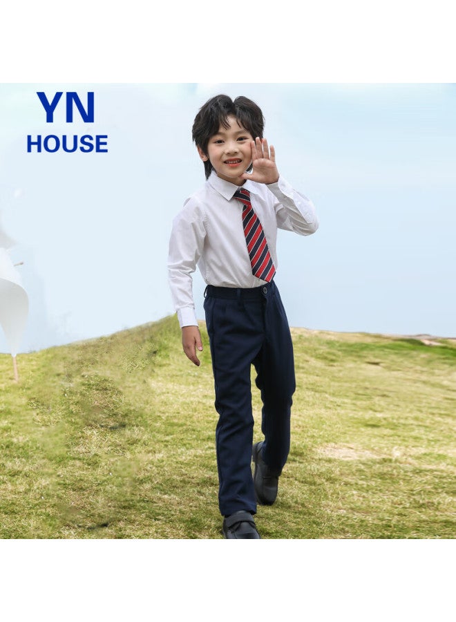 Yinuofang Children's Suit Set Shirt And Trousers Performance Outfit Boys Host Blazer Children's Day Costume Kindergarten Uniform Graduation Photo - Image 2