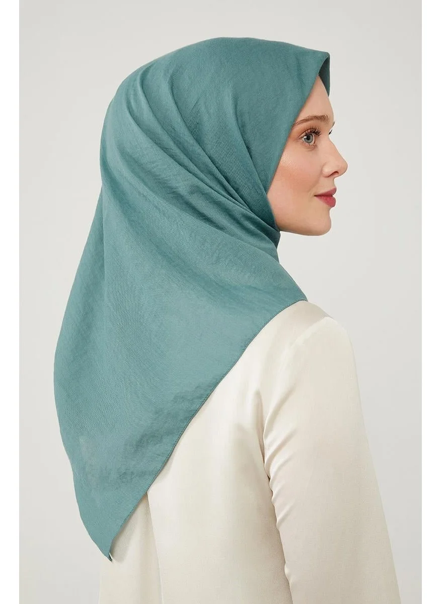 ليفيدور Almond Green Plain Luxury Cotton Cazz Scarf