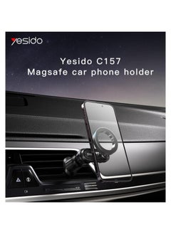 Yesido C157 Private Mold magsafe design 20pcs Magnets Air Vent Magsafe Car Phone Holder For iPhone 12 13 14  - Image 2