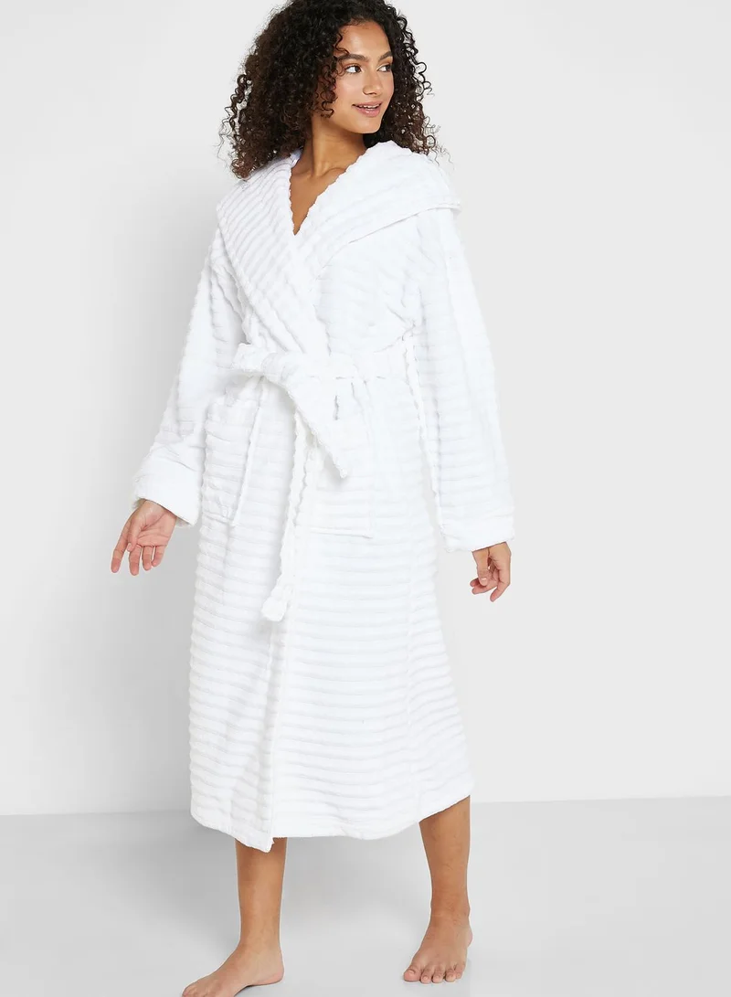 Marks & Spencer Rib Towelling Dressing Gown