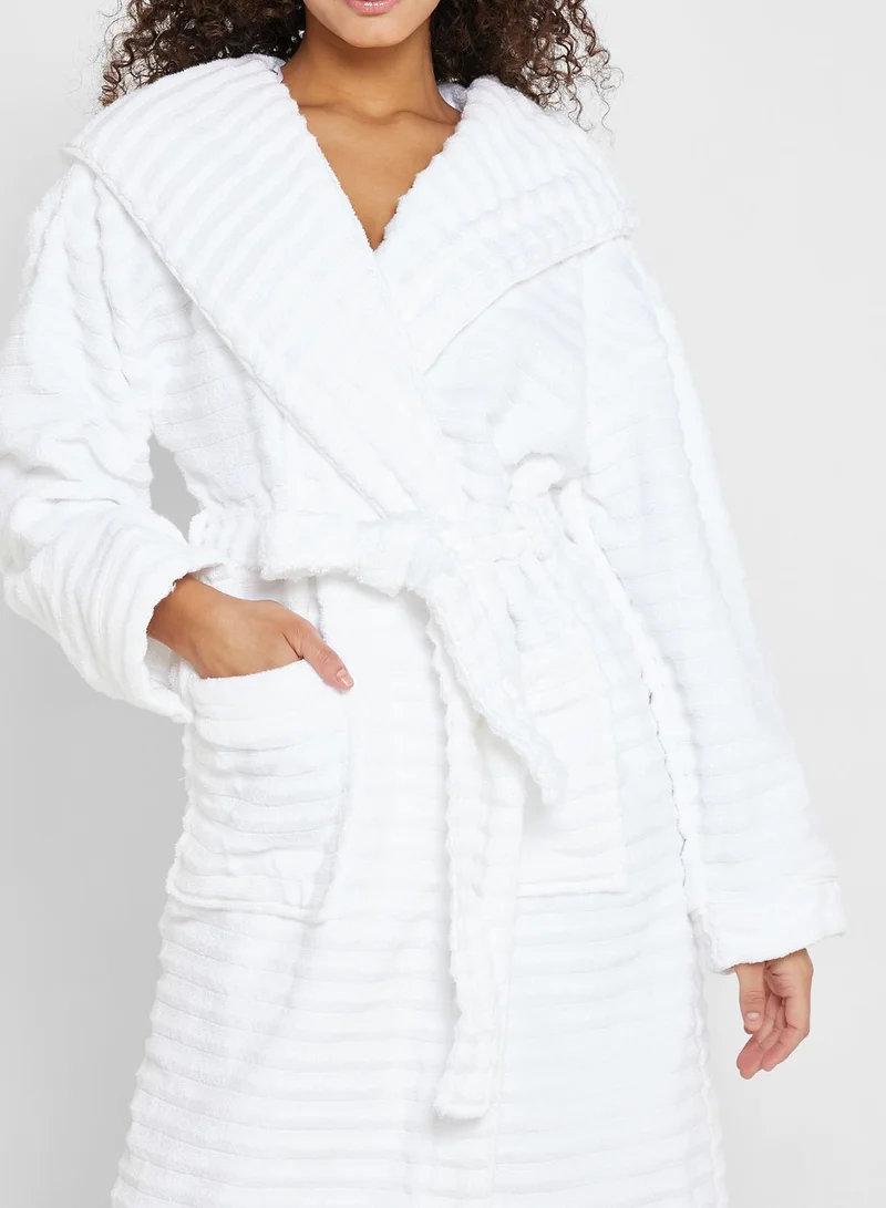 Marks & Spencer Rib Towelling Dressing Gown