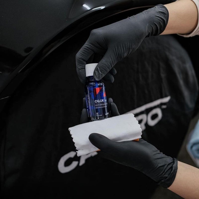 CarPro CQUARTZ UK 3.0 - Ceramic Coating for Cars, Quartz Based Nanotechnology, Bonds to Paint, Glass, Metal and Plastic - (30ml Kit) - Image 3