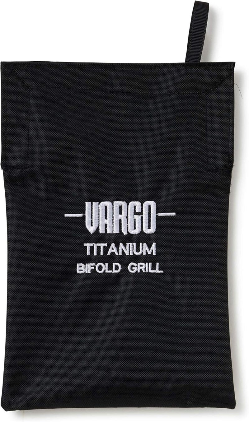 Vargo Titanium Bifold Foldable Campfire Grill - Portable Titanium Grill Surface with Legs - 60+ Square Inch Cooking Surface for Backpackers and Campers - Image 4