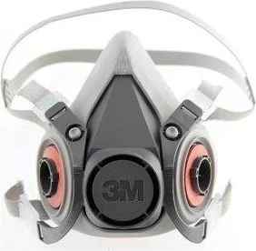 3M 6200 Half Face Gas MASK+2138 P3 Organic Ozone Filter
