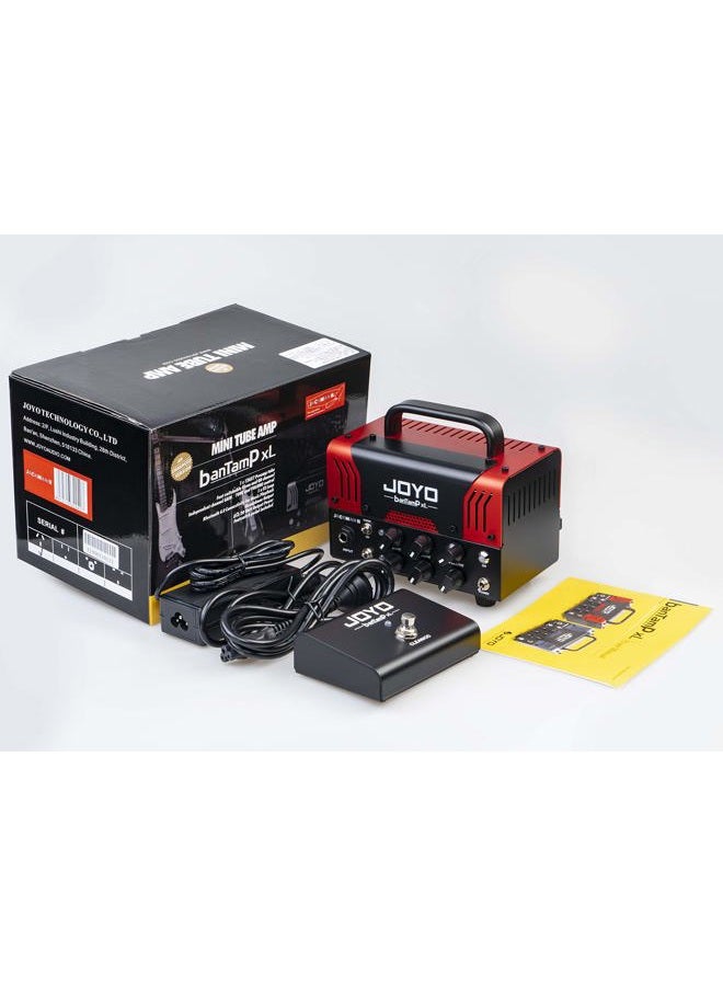 JOYO JACKMAN II Amplifier 20 Watt Hybrid Mini Tube Head Bluetooth BanTamp XL Series with Foot Switch - Image 4