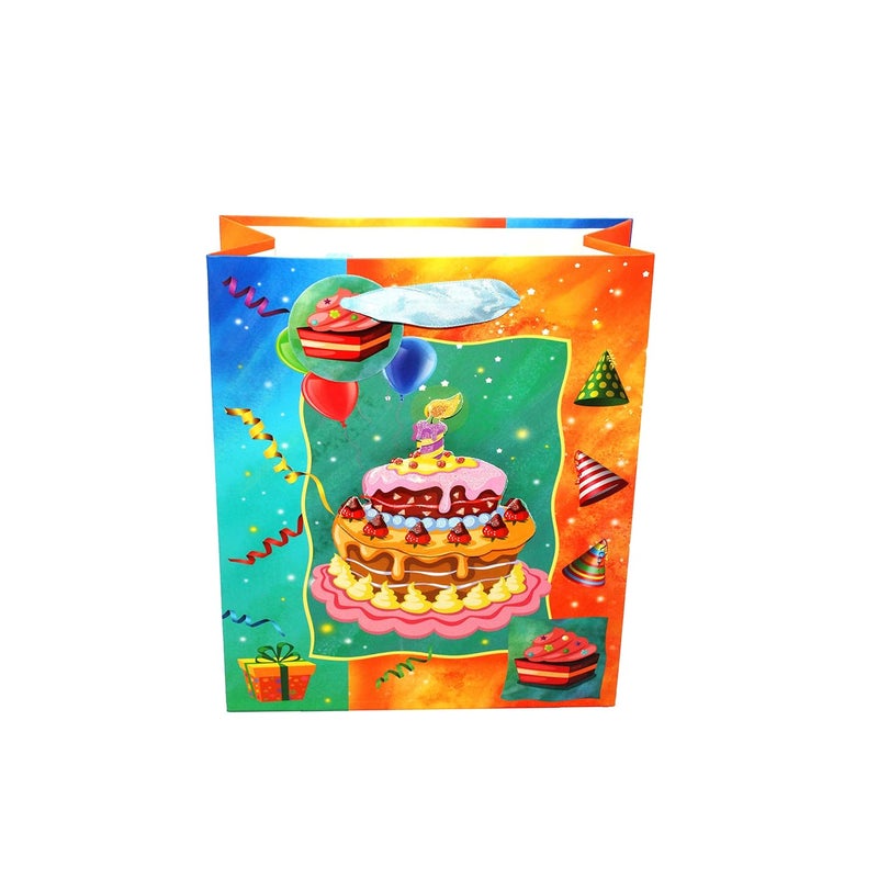 Jades Birthday Gifting Paper Bags Pack of 6 Small A - Image 1