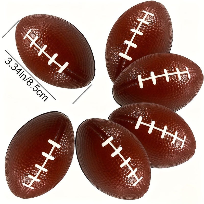 3 Pack 3.34 Inch Mini Football for Kids Games and Collectibles - Image 2