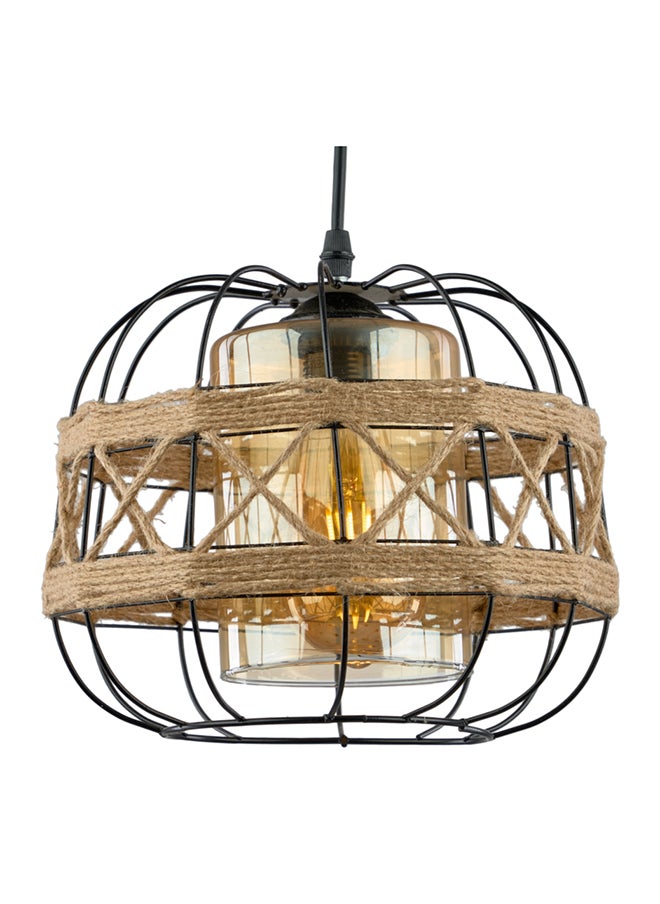 NAGAFA SHOP - Ktan Black Modern Nuts Ceiling Lamp 1 Lamp Rb1216 - Image 1
