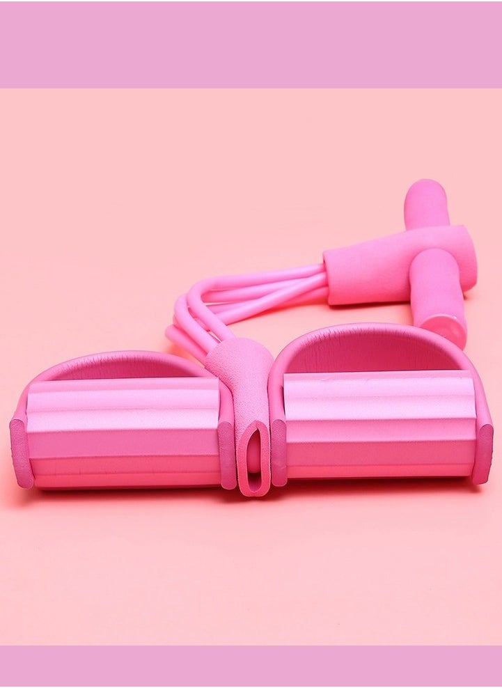 YOMA - Stylish Pink Exercise Machine with Ergonomic Pink Handle - The Pull Reducer for Total Fitness - Image 1