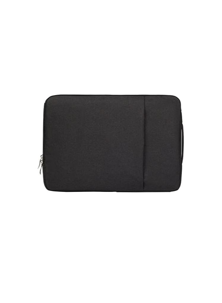 13-Inch Laptop Sleeve Case for 2022 MacBook Air 13.6 inch with Apple M2 Chip & 2022 MacBook Pro 13.3 inch with Apple M2 Chip Accessory Traveling Carrying Canvas Bag Cover Simple Case (Black)  - Image 5