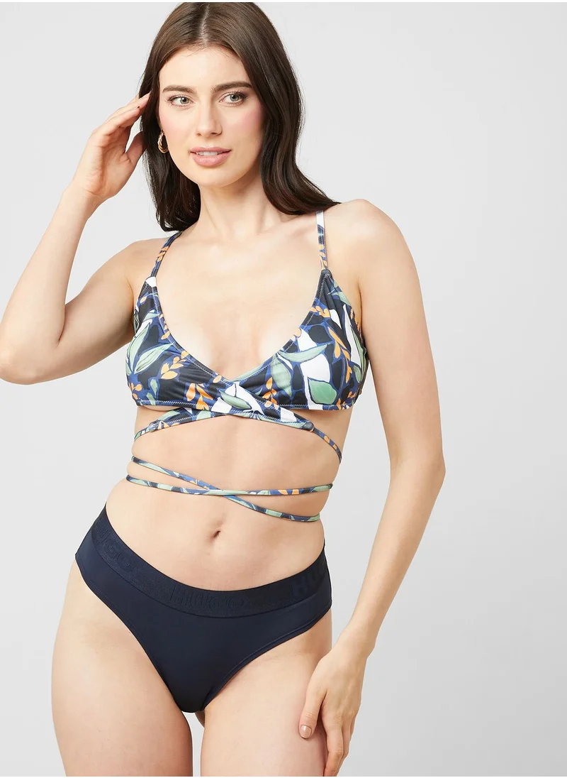 HUGO Strappy Bikini Top