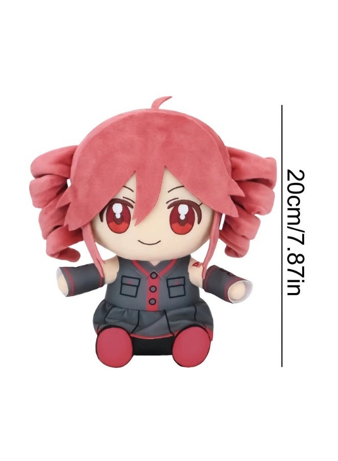 general 10-inch Kasane Teto Plush Toy, Teto Doll, Plush Doll Pillow Home Decor Virtual Character Music Soft Doll Gift - Image 3