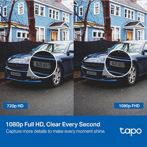 tapo كاميرا أمان واي فاي خارجية TP-Link Tapo بدقة 1080P، رؤية 360°، تتبع الحركة، تعمل مع أليكسا وGoogle Home، رؤية ليلية، كشف ذكي مجاني، تخزين سحابي وبطاقة SD، Tapo C500 - Image 4