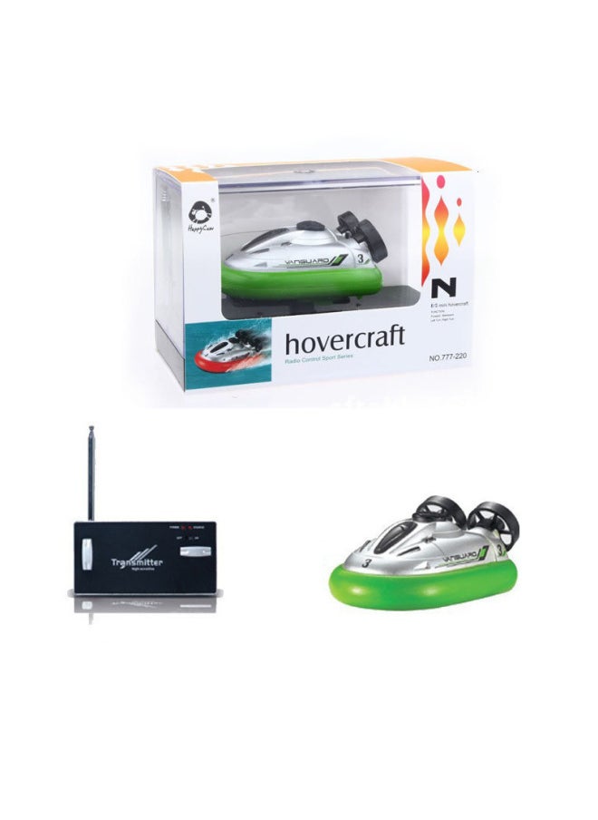 Generic - 2.4g Wireless Remote Control Speedboat Model Children's Toy Simulation Electric Aircraft Carrier Waterproof Remote Control Racing Boat-Color:motorboat Green - Image 1