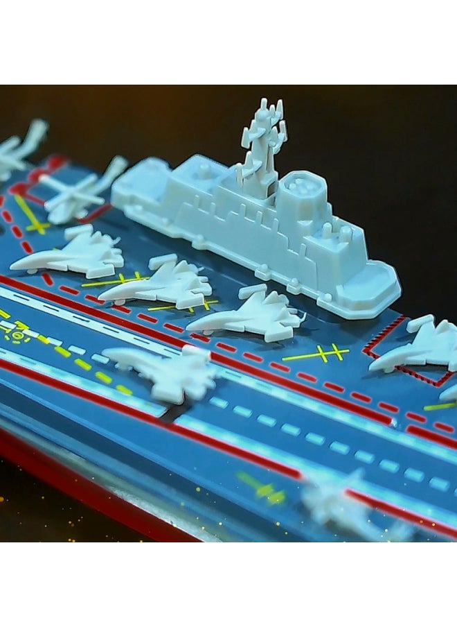 Generic - 2.4g Wireless Remote Control Speedboat Model Children's Toy Simulation Electric Aircraft Carrier Waterproof Remote Control Racing Boat-Color:motorboat Green - Image 1
