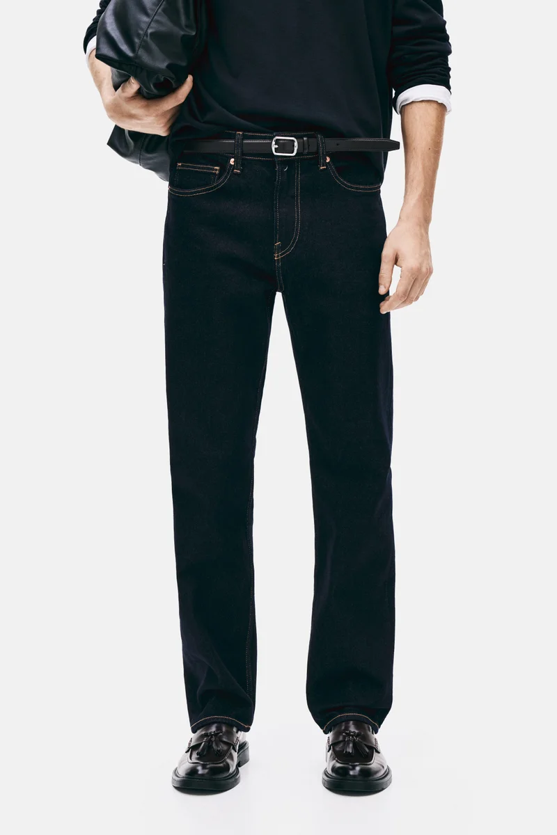 H&M  Straight Regular Jeans for Men | Best Price UAE