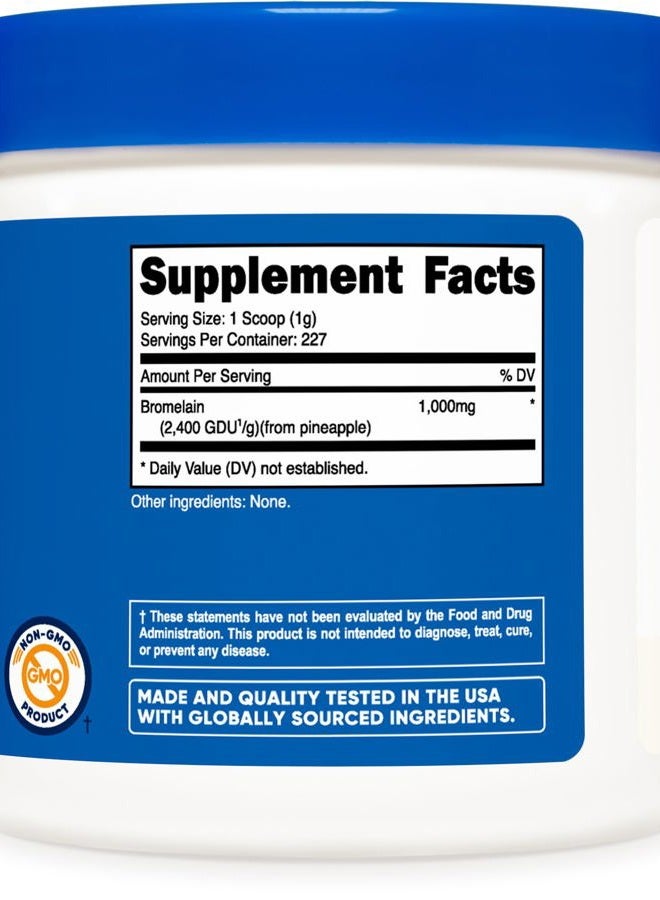 Nutricost Bromelain Powder 8 OZ - Non-GMO, Vegetarian, Gluten Free - Image 5