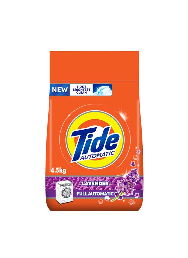 Tide Automatic Powder Detergent Lavender - 4.5 kilogram 