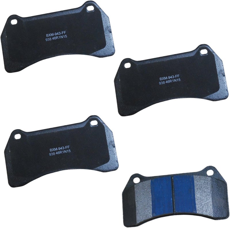 Bendix Premium SBM938 Semi-Metallic Front Brake Pads for Jaguar S-Type 2005-2003, Super V8 2005, XF 2009, XJR 2005-2004, XK 2011 - Image 1