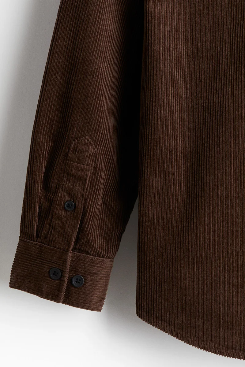 H&M Loose Fit Corduroy shirt