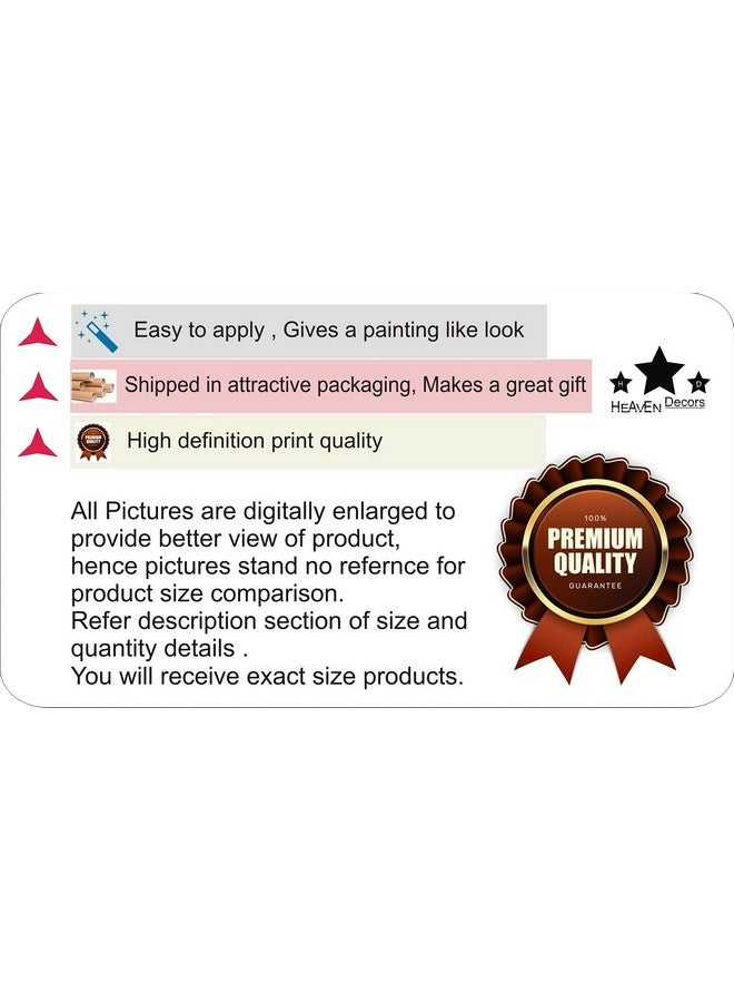 Heaven Decors Vinyl Decorative Extra Large Tree With Flower And Butterfly Design Self-Adhesive Sticker (Multicolour, 151 Cm X 151 Cm) - Image 5