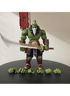General World of Warcraft Figure Tribal Guardian Orc Master Juggernaut 1/10 Action Figure Anime Figure Model Ornament 21cm  - Image 1
