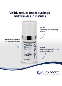 Plexaderm Rapid Reduction Eye Serum,Visibly Reduces Under-Eye Bags And Wrinkles 0.17 Fl Oz  - Image 2