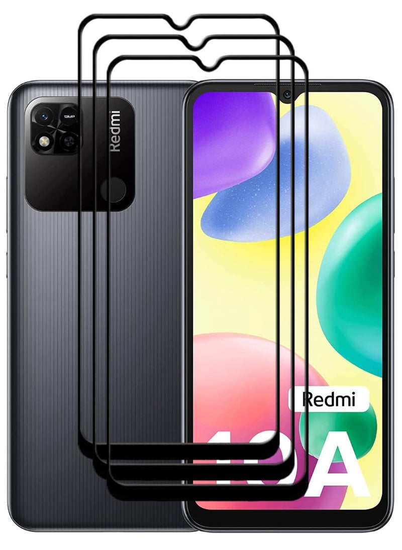 ACLIX 3 Pieces Antistatic ESD Dustproof Premium Quality High Definition Tempered Glass Screen Protector Designed For Xiaomi Redmi 10A - Image 1