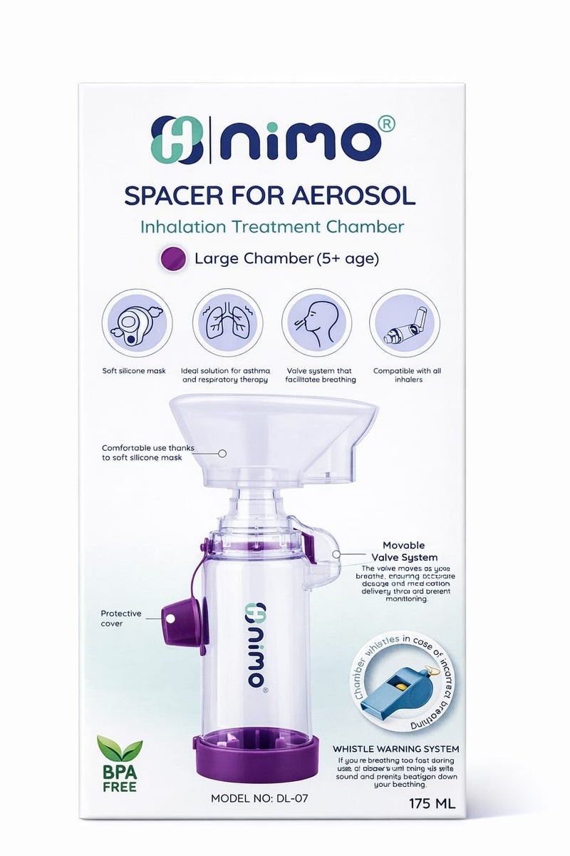 Aerosol Spacer (5 + age ) 1'S