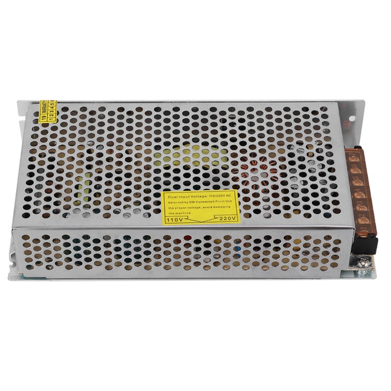 محول محرك مصدر الطاقة المُقلب من سبائك الألومنيوم شاشة LED شريط ضوء مطباعة ثلاثية الأبعاد S-150-48 (48 فولت / 3 أمبير / 150 واط) 110/220 فولت متناول تيار متردد ± 15% - Image 4