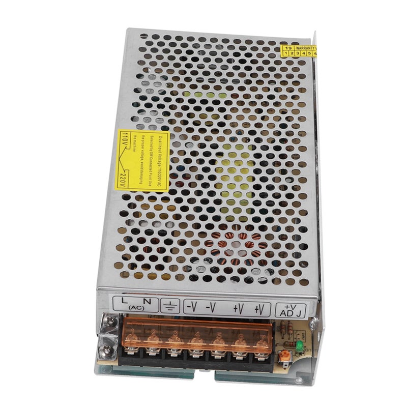 محول محرك مصدر الطاقة المُقلب من سبائك الألومنيوم شاشة LED شريط ضوء مطباعة ثلاثية الأبعاد S-150-48 (48 فولت / 3 أمبير / 150 واط) 110/220 فولت متناول تيار متردد ± 15% - Image 2