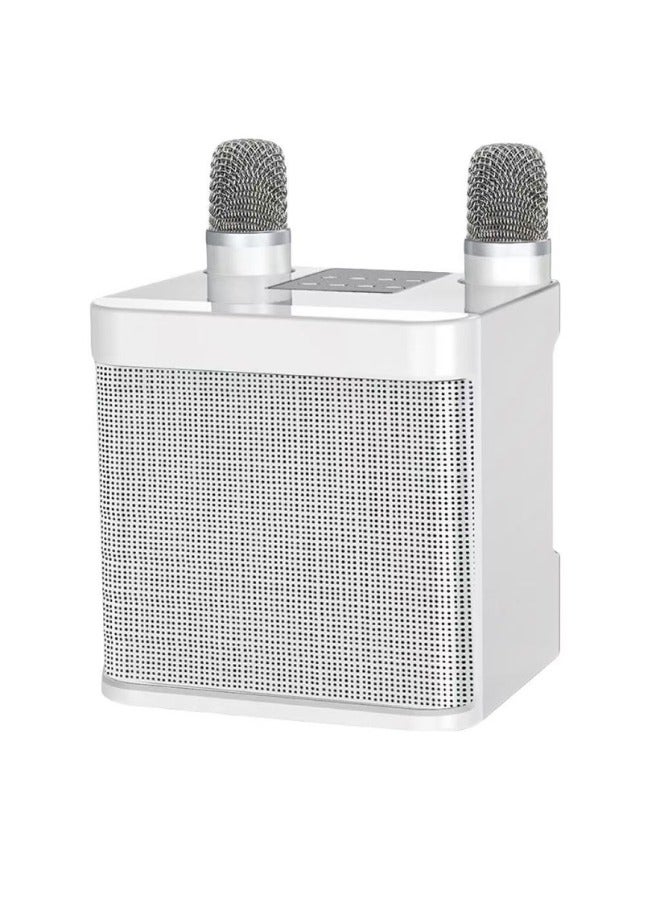Bluetooth Karaoke System with Wireless Speaker, Dual Microphones for Children and Adults - Image 2