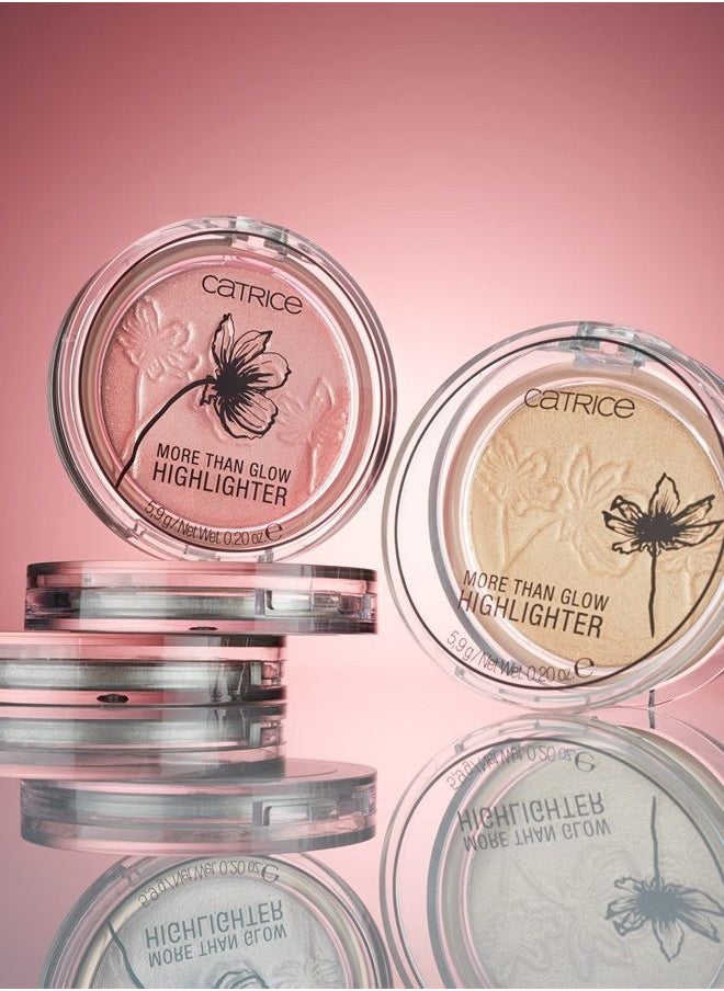 Catrice - More Than Glow Powder Highlighter | Silky Soft Texture for a Subtle Glow | Vegan & Cruelty Free (020 | Supreme Rose Beam) - Image 1