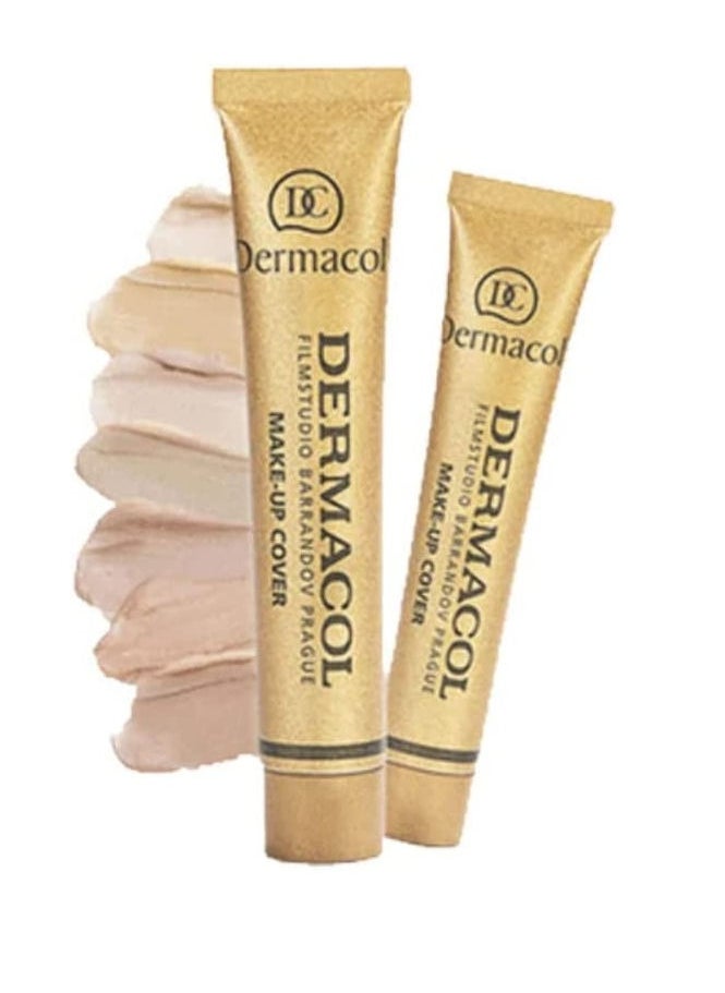 Dermacol - Dermacol Make up Cover Waterproof Hypoallergenic For All Skin Types Number 210 - Image 1