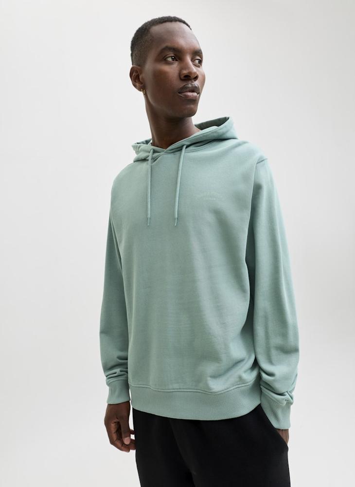 JACK & JONES Logo relaxed fit hooded sweatshirt - Image 3