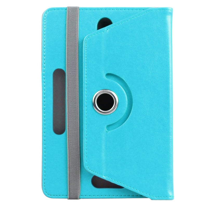 إنكاي جراب جلدي للأجهزة اللوحية مقاس 8 بوصات، جراب واقٍ قابل للدوران 360 درجة مع حامل لجهاز Galaxy Tab S2 8.0 T715 / T710، Cube U16Gt، Onda Vi30W، Teclast P86 (أزرق) - Image 3