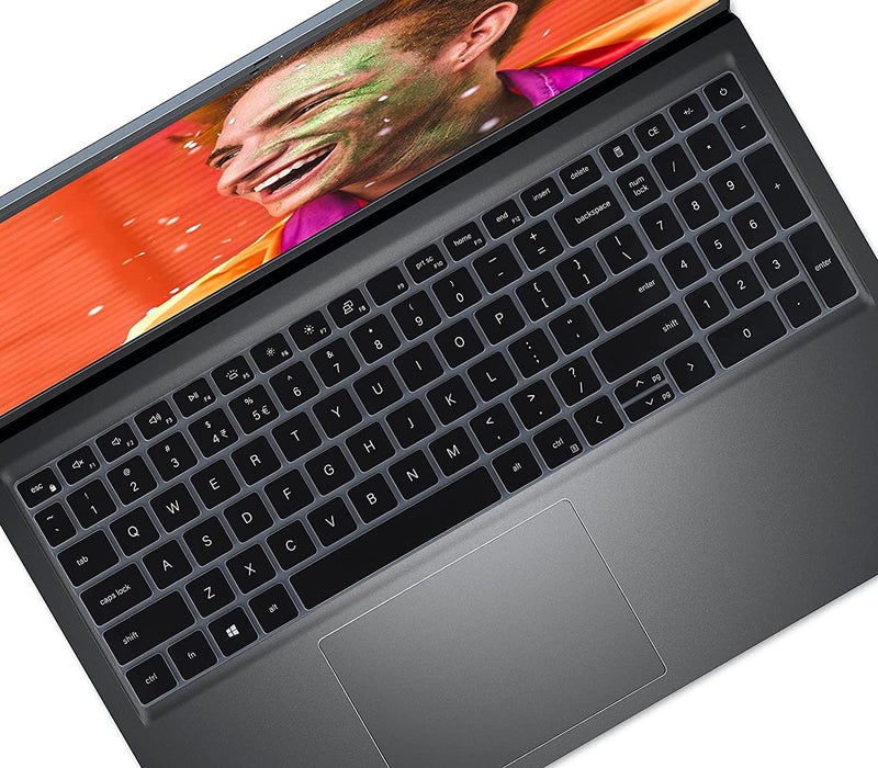 Laprite Keyboard Protector Cover Fit for Dell Inspiron 3501 Laptop - Black - Image 1