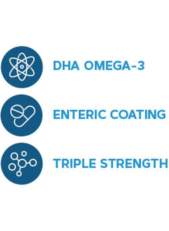 جي إن سي قوة ثلاثية Dha 1000 Mini، 90 كبسولة هلامية - Image 3