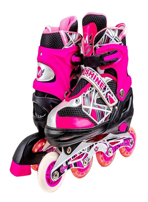 Inline Skate Pink Shoes Medium Size ( 35 to 38 ) - 961M