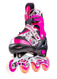Generic Inline Skate Pink Shoes Medium Size ( 35 to 38 ) - 961M  - Image 2